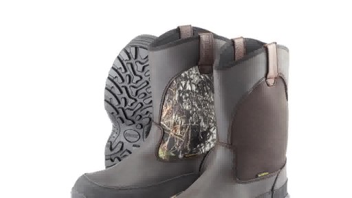 Guide Gear Men's Hunting Pull-On Boots 1000 Gram Thinsulate Waterproof - image 5 from the video