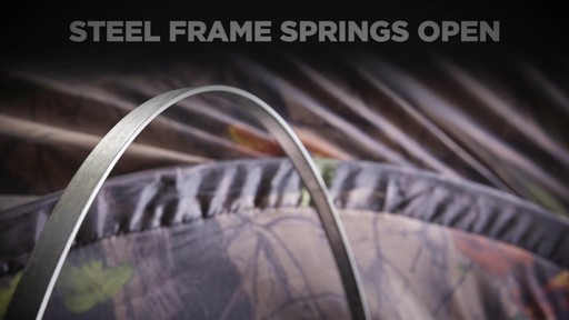Guide Gear Super Magnum 6-Panel Spring Steel Hunting Blind - image 2 from the video