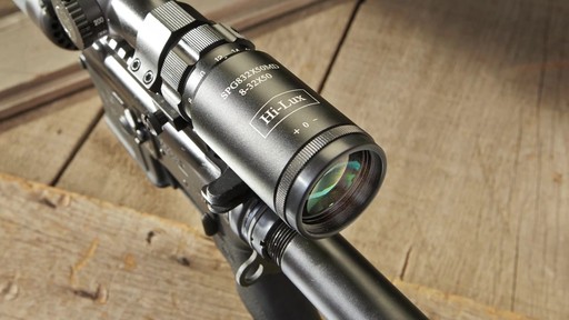 Leatherwood 8-32 x 50mm Extreme Tactical Scope - image 5 from the video