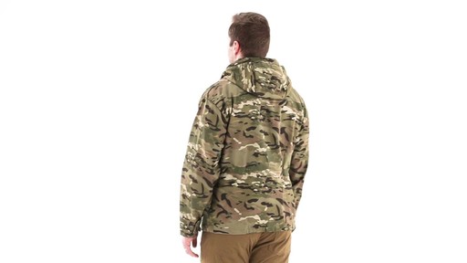 U.S. Military Surplus Men's OCP Camo Anorak Jacket New 360 View - image 5 from the video