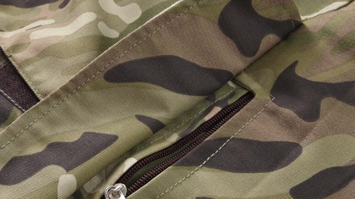 U.S. Military Surplus Men's OCP Camo Anorak Jacket New 360 View - image 9 from the video