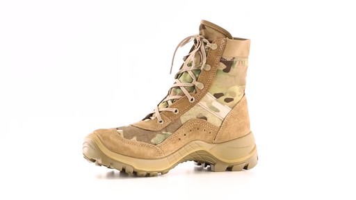 U.S. Military Surplus Bates Recondo Men's Duty Boots New 360 View - image 1 from the video