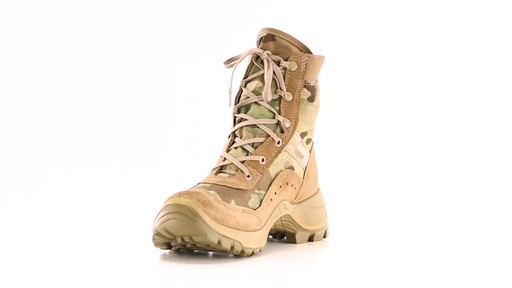 U.S. Military Surplus Bates Recondo Men's Duty Boots New 360 View - image 2 from the video