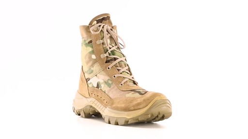 U.S. Military Surplus Bates Recondo Men's Duty Boots New 360 View - image 4 from the video