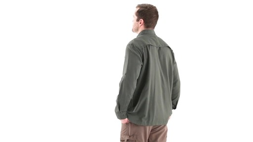 Guide Gear Men's Traverse Long Sleeve Shirt 360 View - image 5 from the video