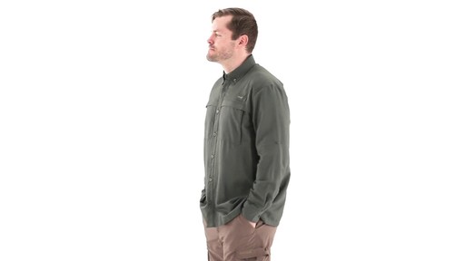 Guide Gear Men's Traverse Long Sleeve Shirt 360 View - image 6 from the video