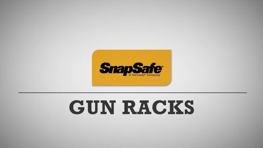 SnapSafe Pistol Rack - image 2 from the video