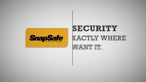 SnapSafe Pistol Rack - image 9 from the video