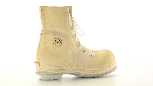 U.S Military Surplus Mickey Cold Weather Boots Used - image 2 from the video