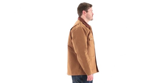 Carhartt Men's Duck Chore Coat 360 View - image 2 from the video