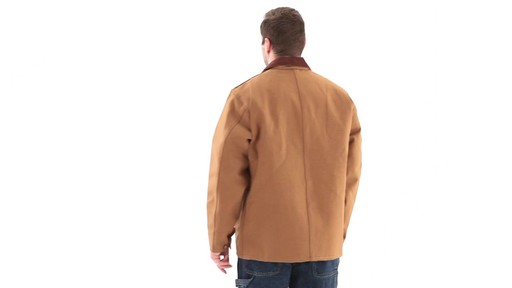 Carhartt Men's Duck Chore Coat 360 View - image 4 from the video