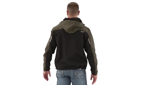Guide Gear Men's Softshell Jacket 360 View - image 5 from the video