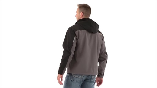 Guide Gear Men's Softshell Jacket 360 View - image 6 from the video