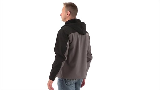 Guide Gear Men's Softshell Jacket 360 View - image 7 from the video