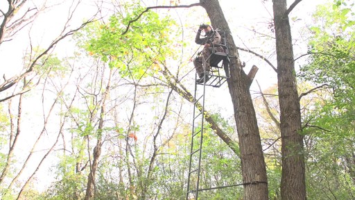 Guide Gear 16' Archer's Ladder Tree Stand - image 6 from the video