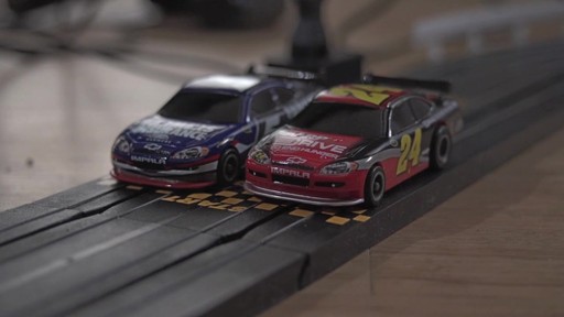 NASCAR Deluxe Lightning Race Car Set - image 1 from the video