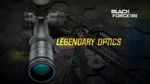 Nikon BLACK FORCE1000 1-4x24mm SPEEDFORCE Illuminated Reticle Rifle Scope - image 2 from the video