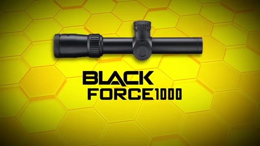 Nikon BLACK FORCE1000 1-4x24mm SPEEDFORCE Illuminated Reticle Rifle Scope - image 5 from the video