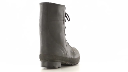 French Military Surplus Cold Weather Rubber Boots Used - image 7 from the video