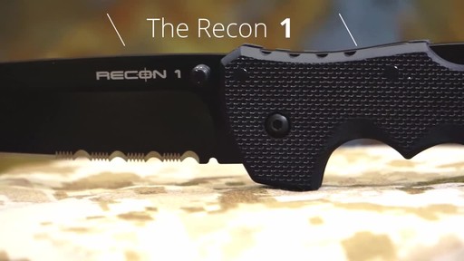 Cold Steel Recon 1 Spear Point Plain S35VN Knife - image 1 from the video
