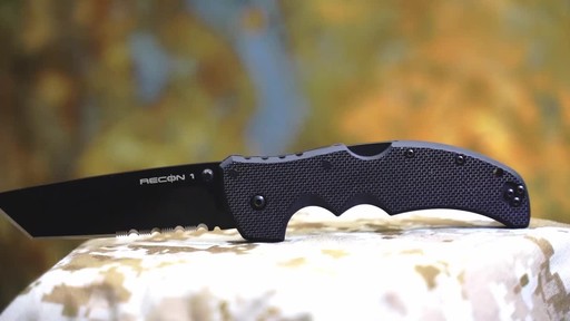 Cold Steel Recon 1 Spear Point Plain S35VN Knife - image 8 from the video