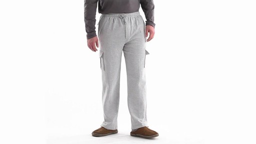 Guide Gear Men's Cargo Sweatpants 360 View - image 1 from the video