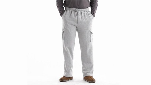 Guide Gear Men's Cargo Sweatpants 360 View - image 10 from the video