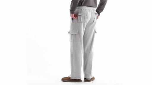 Guide Gear Men's Cargo Sweatpants 360 View - image 6 from the video