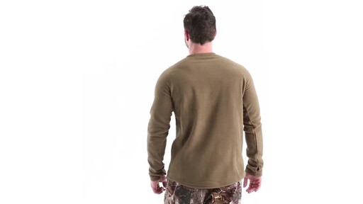 Guide Gear Men's Heavyweight Fleece Base Layer Top 360 View - image 6 from the video