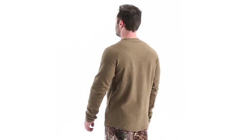 Guide Gear Men's Heavyweight Fleece Base Layer Top 360 View - image 7 from the video