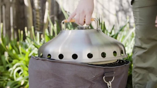 BioLite BaseCamp Pizza Stone and Dome - image 9 from the video