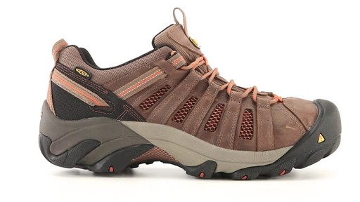 KEEN Utility Men's Flint Low Steel Toe Work Shoes 360 View - image 10 from the video
