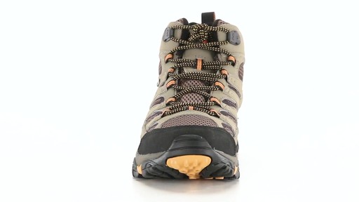 Merrell Men's Moab 2 GORE-TEX Waterproof Mid Hiking Boots 360 View - image 2 from the video