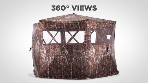 Guide Gear 6-Sided Hub Ground Hunting Blind - image 6 from the video
