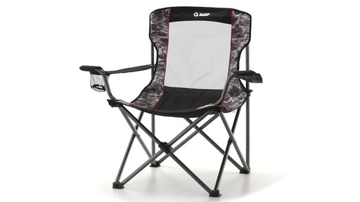 Guide Gear Oversized Quad Camping Chair 500-lb. Capacity Mossy Oak Elements Agua - image 1 from the video