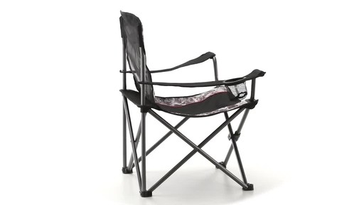 Guide Gear Oversized Quad Camping Chair 500-lb. Capacity Mossy Oak Elements Agua - image 3 from the video