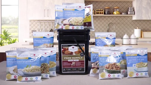 Wise Foods Entree Only Grab & Go Emergency Food Supply 60 Servings - image 4 from the video