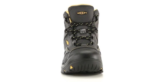 KEEN Utility Men's Logandale Steel Toe Work Boots 360 View - image 8 from the video