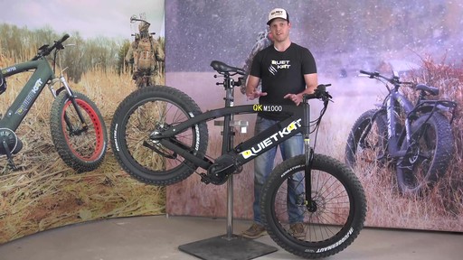 QuietKat FatKat Electric QKM1000 Mountain Bike - image 10 from the video