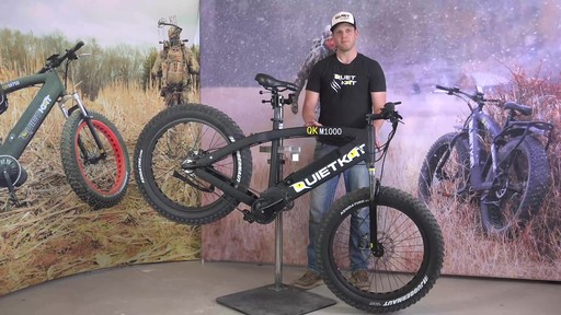 QuietKat FatKat Electric QKM1000 Mountain Bike - image 7 from the video