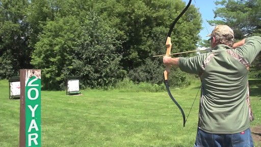 Martin Archery 40-45 lb. Right-handed Backwoods Recurve Hunter Bow - image 10 from the video