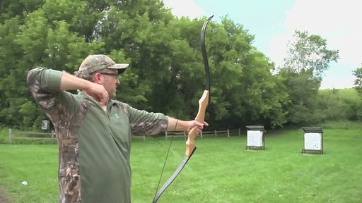 Martin Archery 40-45 lb. Right-handed Backwoods Recurve Hunter Bow - image 2 from the video