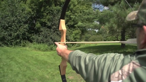 Martin Archery 40-45 lb. Right-handed Backwoods Recurve Hunter Bow - image 6 from the video