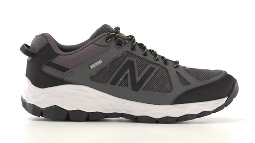 New Balance Men's 1350 Waterproof Trail Walking Shoes 360 View - image 10 from the video
