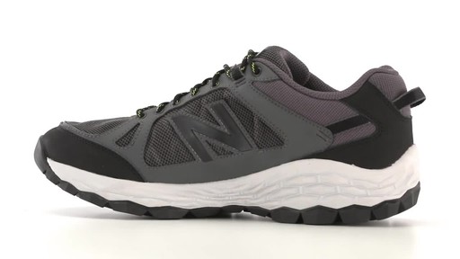 New Balance Men's 1350 Waterproof Trail Walking Shoes 360 View - image 4 from the video