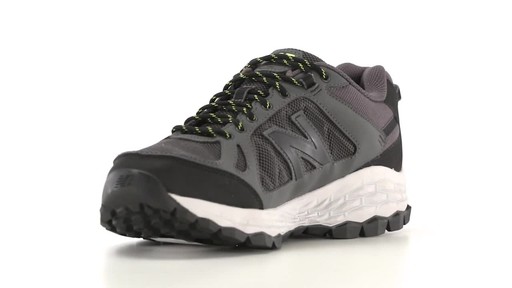 New Balance Men's 1350 Waterproof Trail Walking Shoes 360 View - image 6 from the video