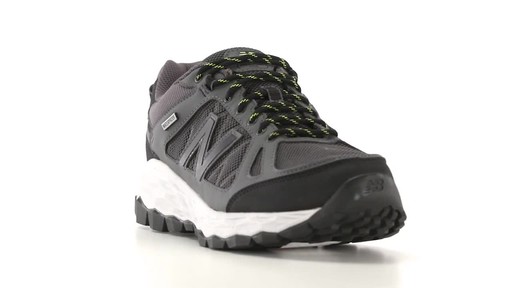 New Balance Men's 1350 Waterproof Trail Walking Shoes 360 View - image 8 from the video