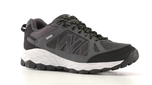 New Balance Men's 1350 Waterproof Trail Walking Shoes 360 View - image 9 from the video