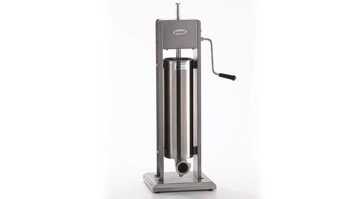 Guide Gear Stainless Steel Sausage Stuffer 15 lb. Capacity 360 View - image 10 from the video