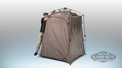 Kamprite Privacy Shelter with Shower - image 5 from the video